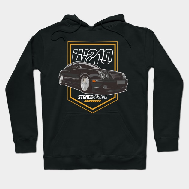 w210 stance Hoodie by vespatology